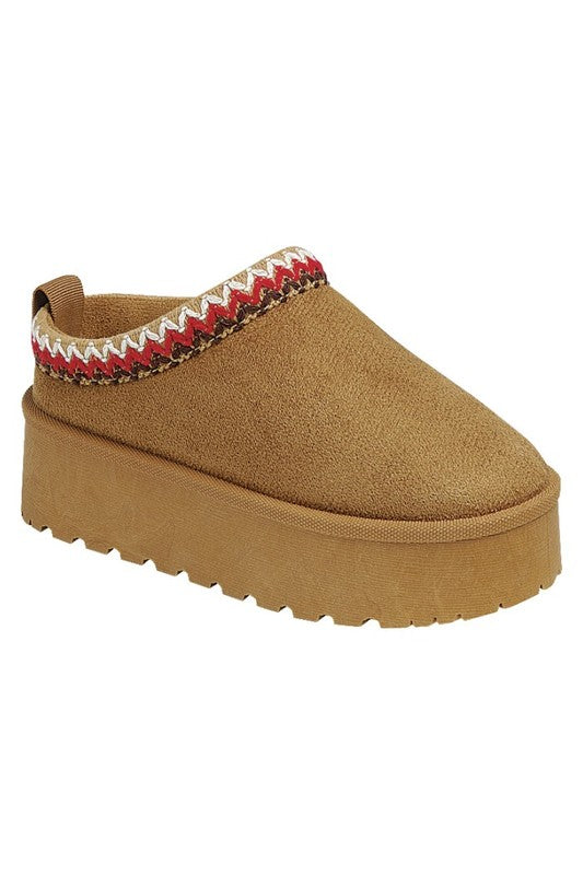 Youth Girls Platform Slip On Shoe