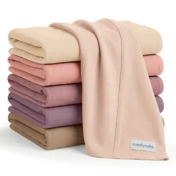 Comfy Cubs Muslin Burp Cloths