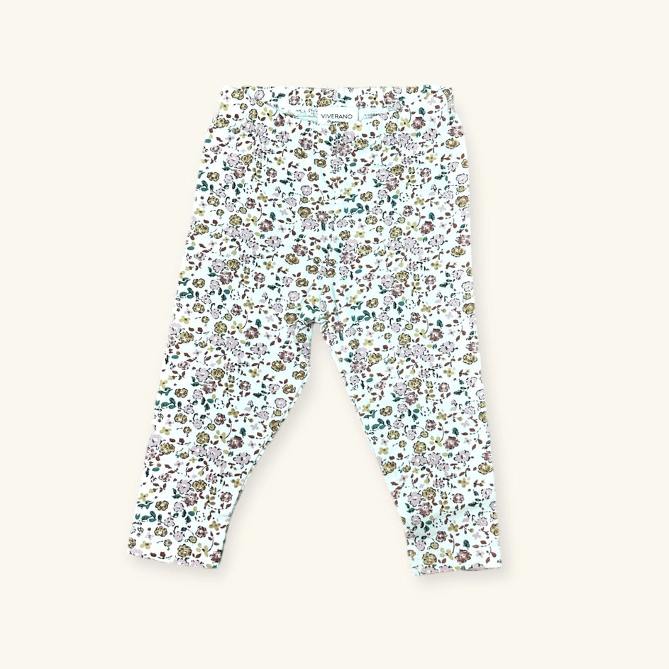 Infant Floral Stretch Leggings