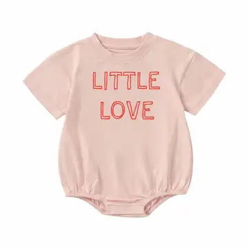 Infant Girls Organic Bubble Romper - Little Love