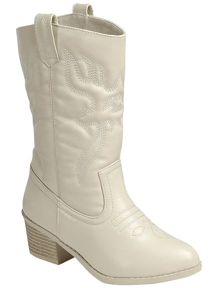 Youth Girls Western Cowboy Boots