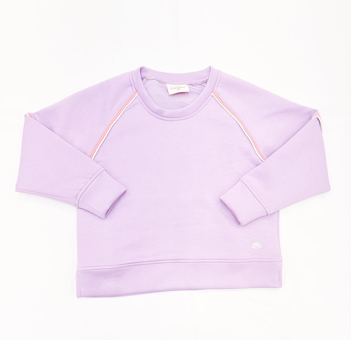 Youth Girls Athletic Pullover Sweatshirt