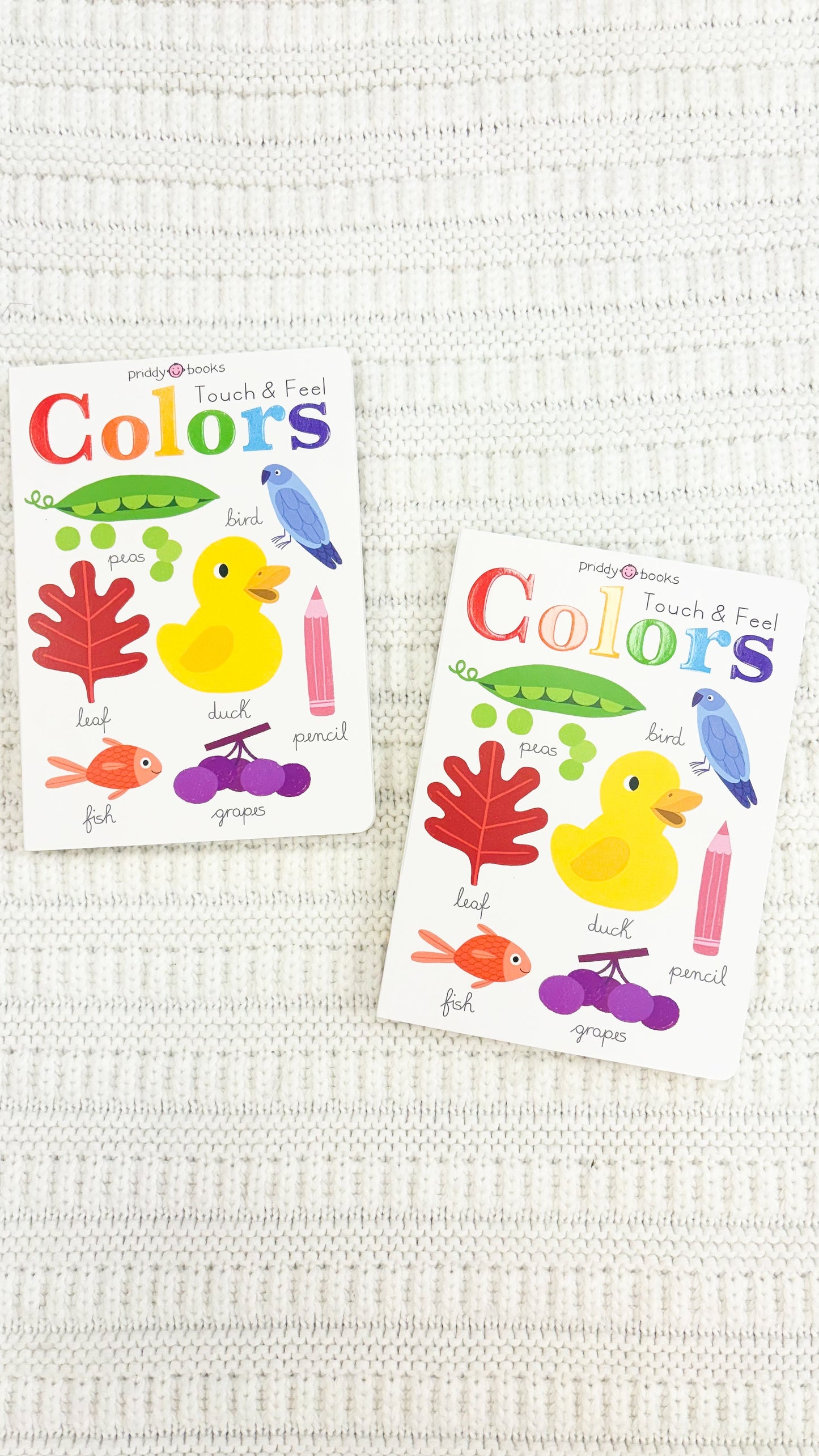 Touch and Feel Colors Baby Book