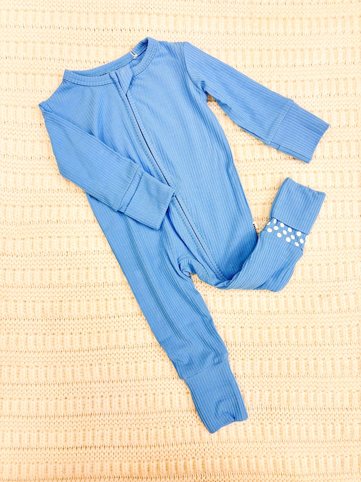 Infant Boy Convertible Zip Romper