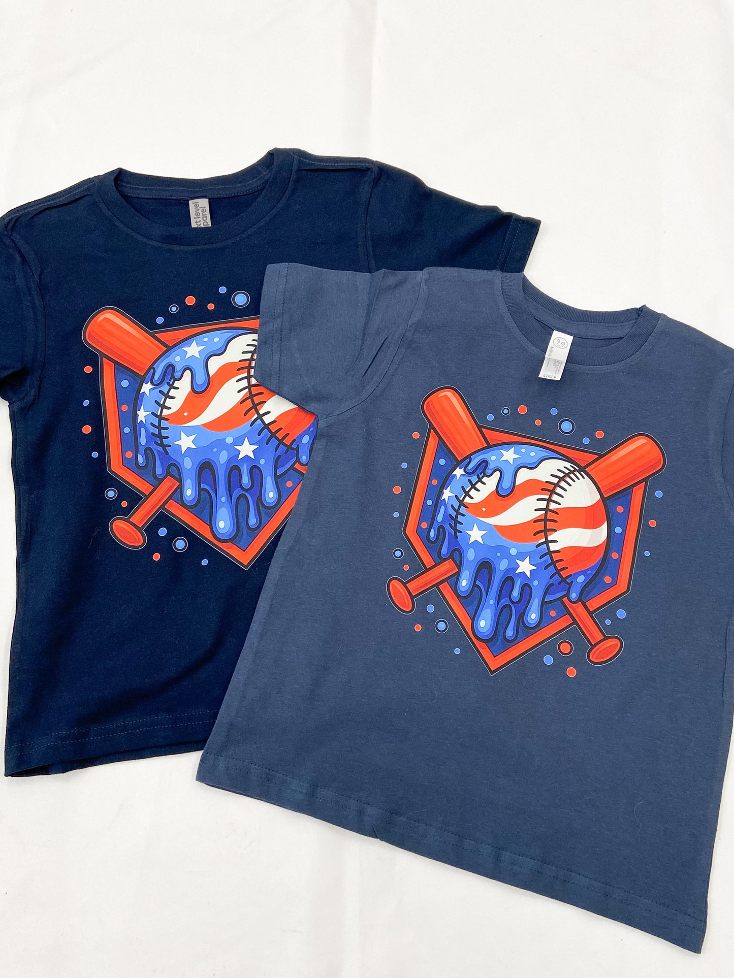 Toddler Boys Baseball Bat Short Sleeve Graphic Tee