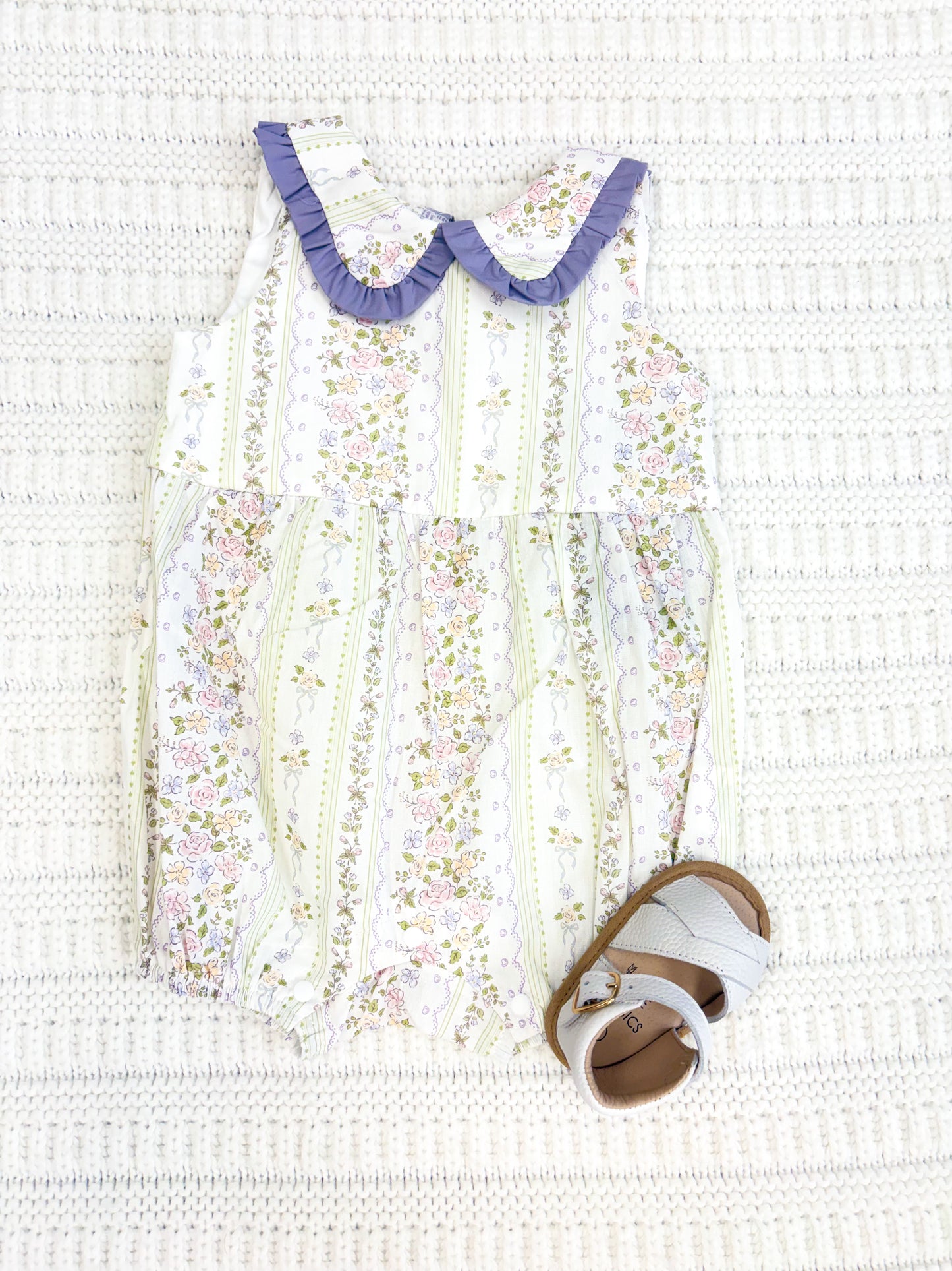 Infant Girls Graceful Garden Sleeveless Romper