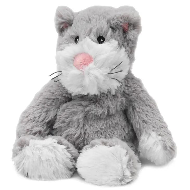 Junior Warmie Cat Stuffed Animal (9")
