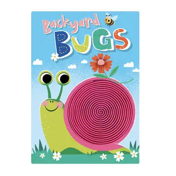 Backyard Bugs - Touch and Feel Sensory Board Book
