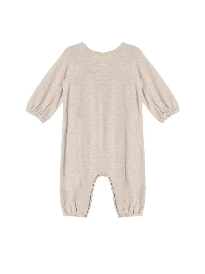 Infant Girls Taupe Millie Romper
