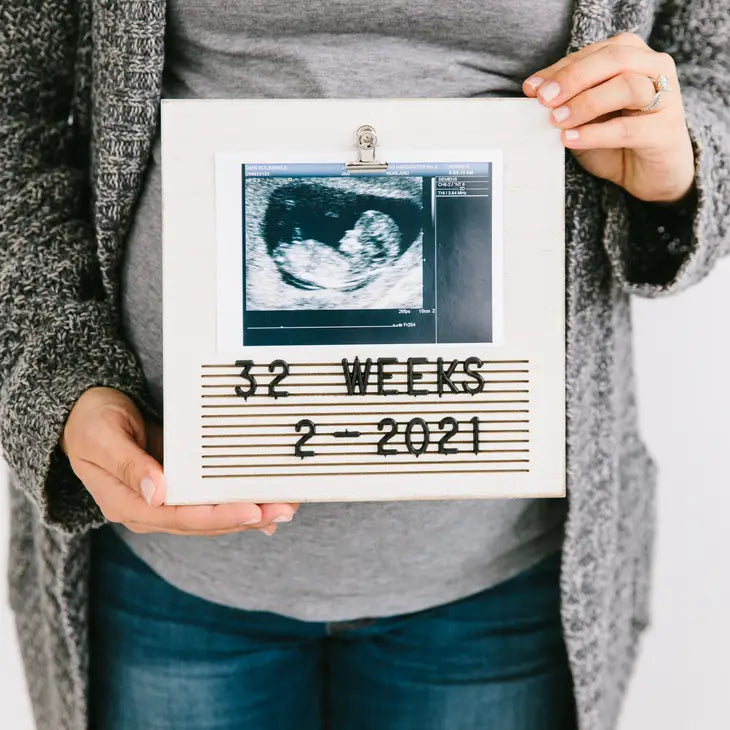 Letterboard Sonogram Picture Frame