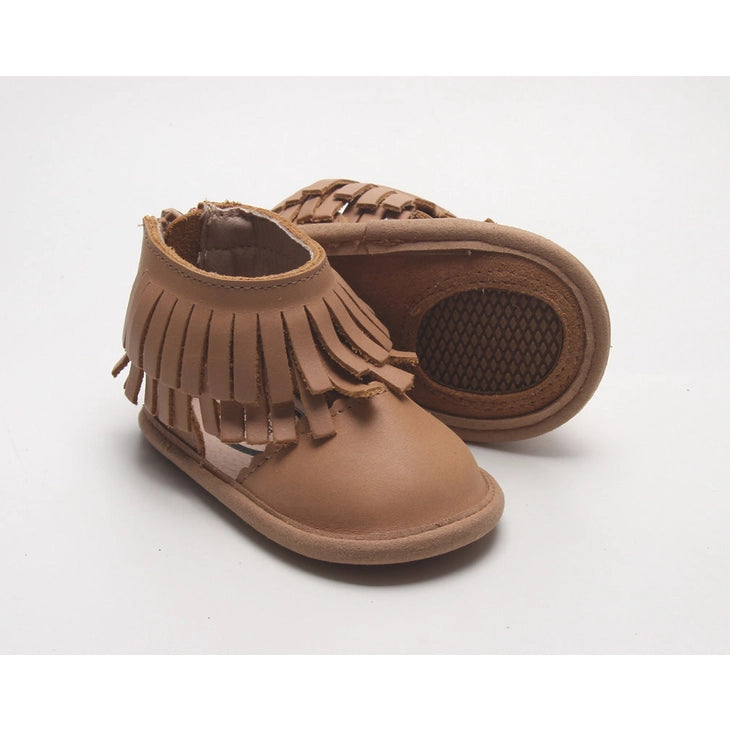 Desert Sand Fringe Sandal