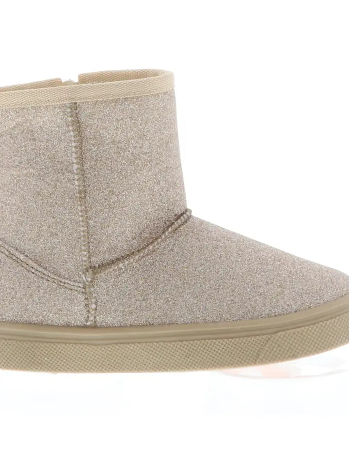 Toddler Girls Winter Fur Boots With Zipper