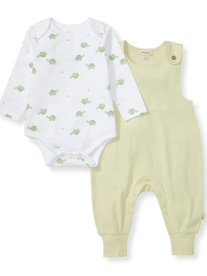 Infant Boys Tortoise Jumpsuit & Bodysuit Set