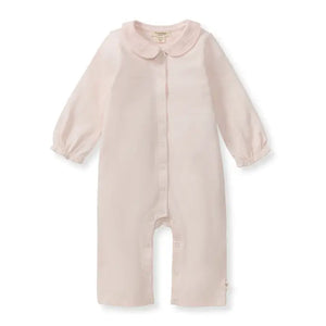 Infant Girls Muslin Collar Jumpsuit