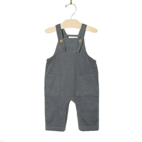 Square Pocket Baby Overalls