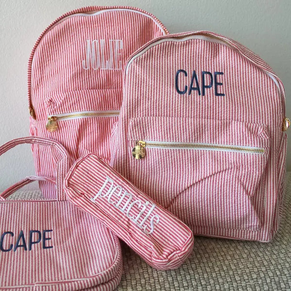 Red Gingham Backpack Mini