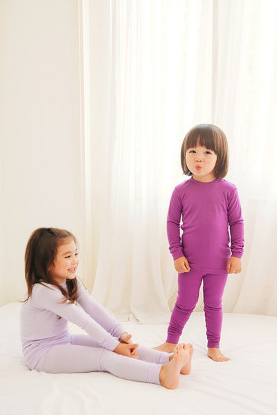 Modal Purple Long Sleeve PJs