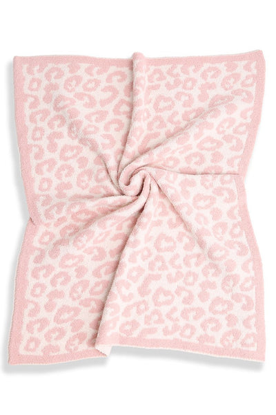 Leopard Patterned Reversible Kids Blanket