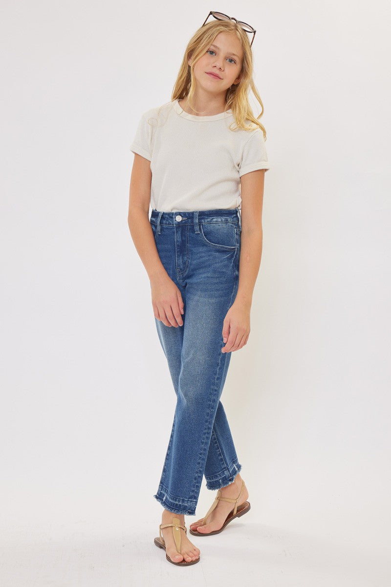 Kancan Open Pack Straight Leg Jeans
