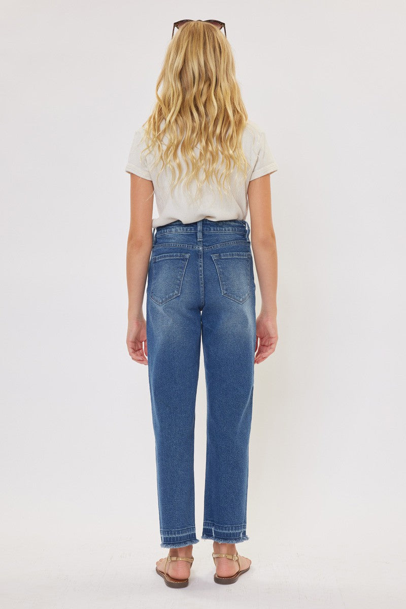 Kancan Open Pack Straight Leg Jeans