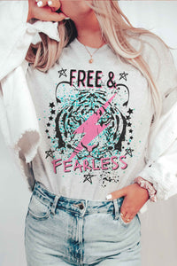 Free And Fearless Graphic Tee