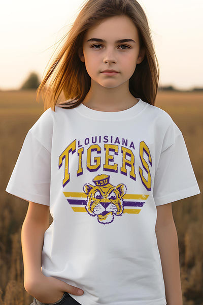 "Louisiana Tigers" Unisex Short Sleeve Graphic Tee