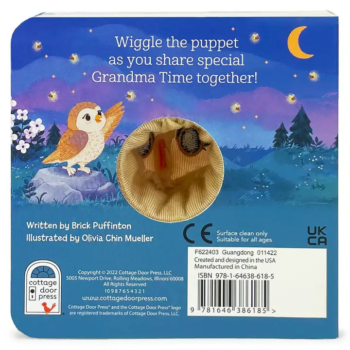 Grandma And Me Finger Puppet Board Book