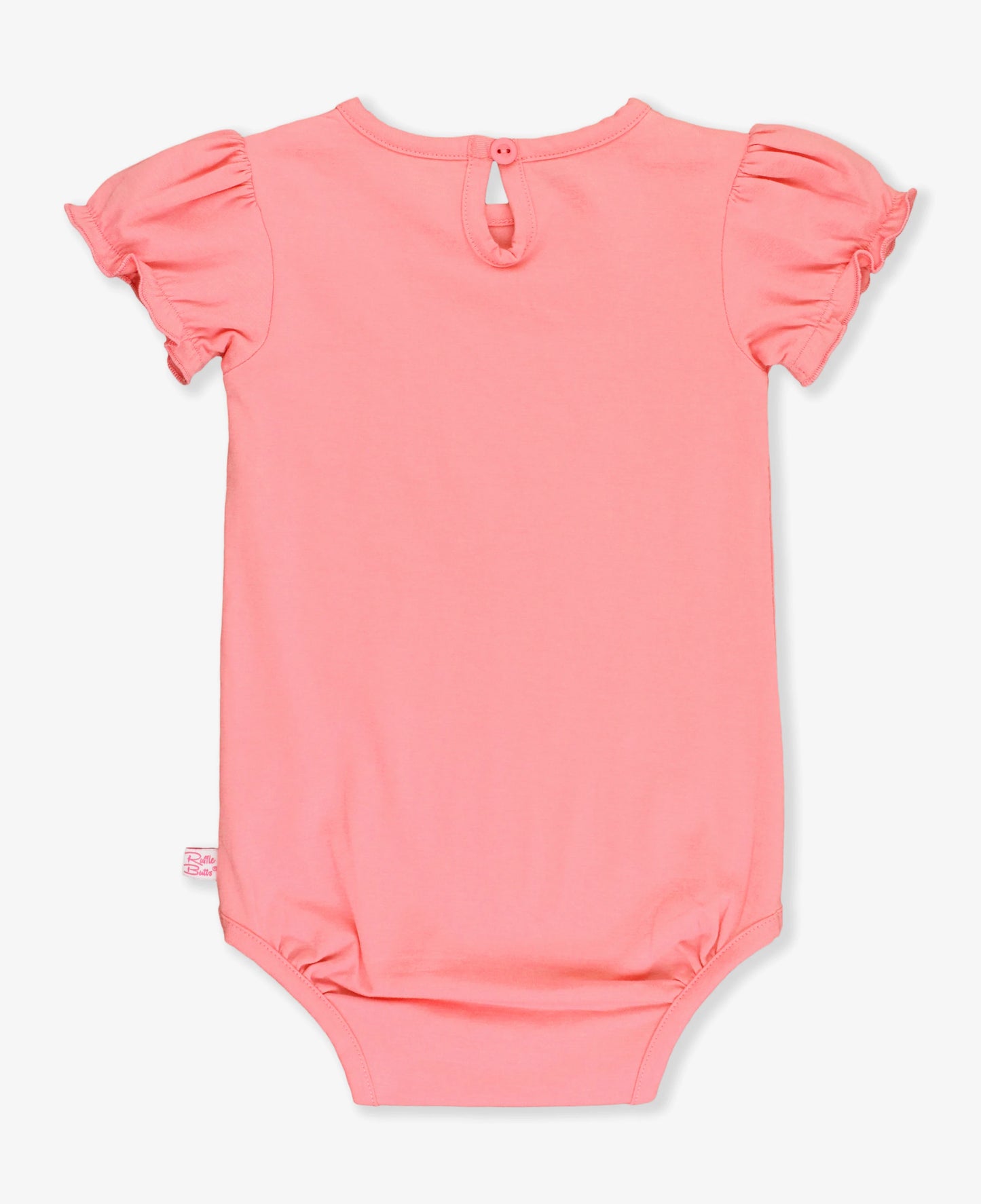 Ruffle Butts Puff Sleeve Knit Bodysuit