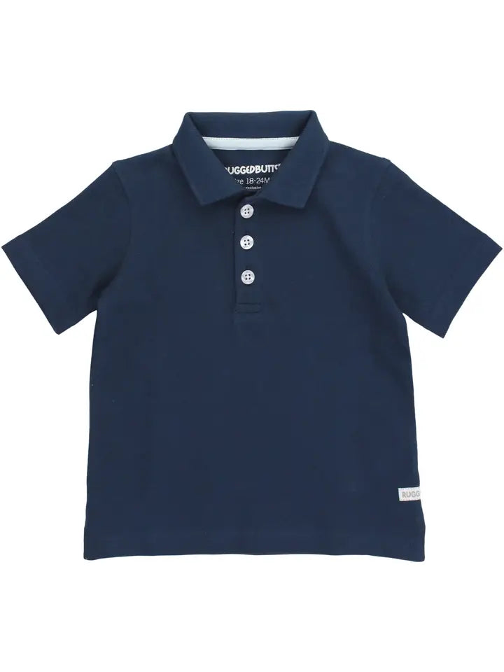 Boys Pique Short Sleeve Polo Shirt