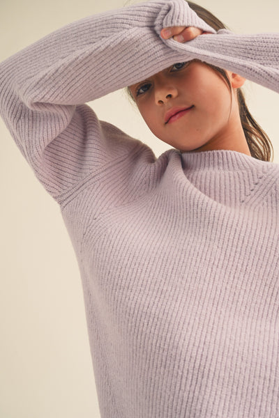 Lavender Crewneck Sweater