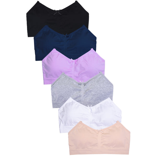 Girl's Training Bra (Set of 6)