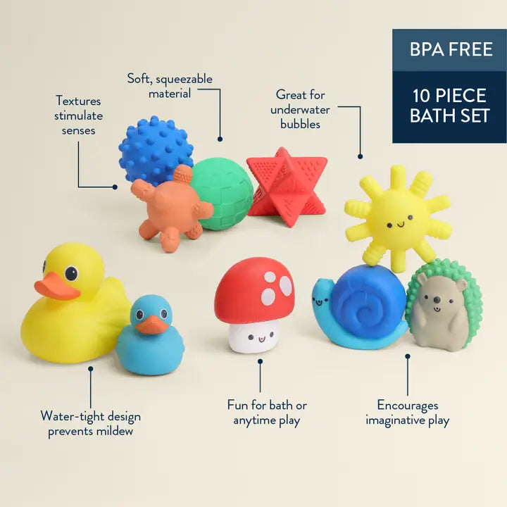 Itzy Ritzy Itzy Splash Gift Set Soft Bath Toys