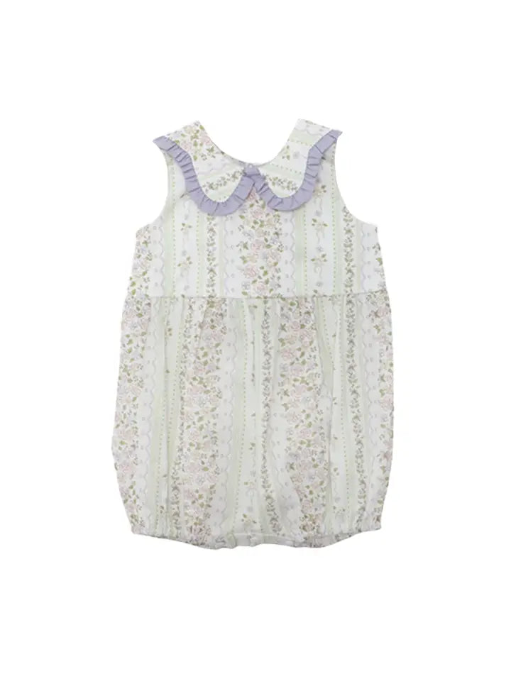 Infant Girls Graceful Garden Sleeveless Romper
