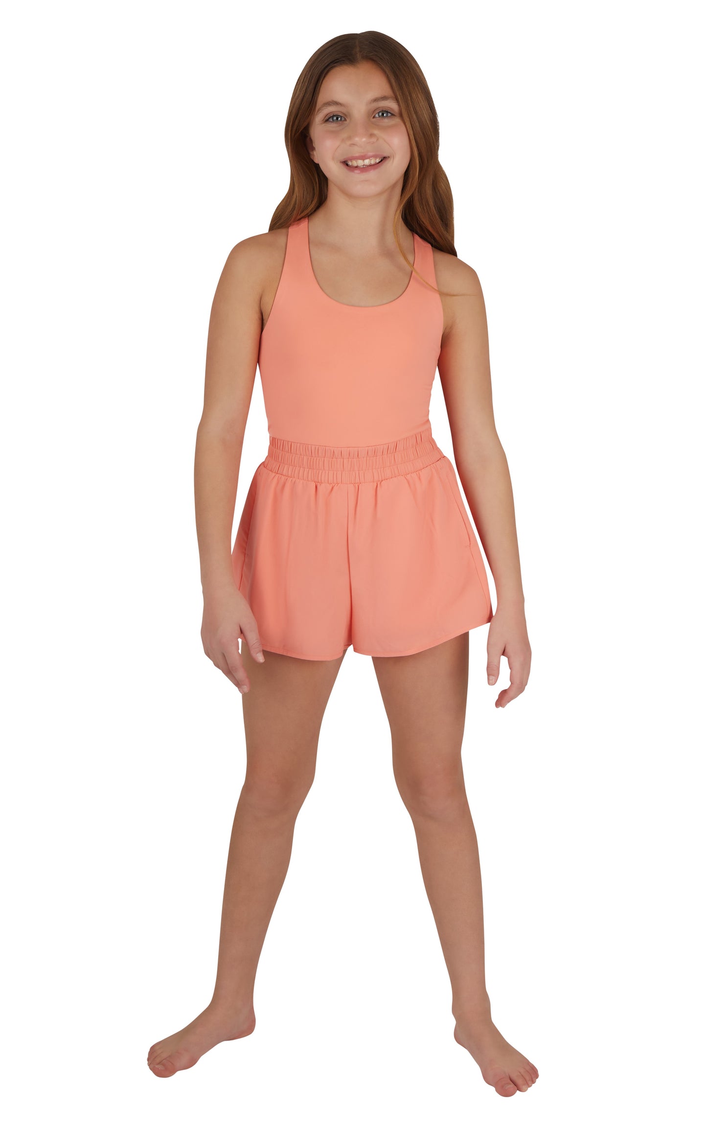 Youth Girls Razorback Romper
