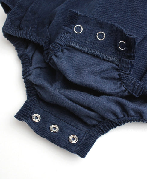 Baby Girls Corduroy Waterfall Bubble Romper