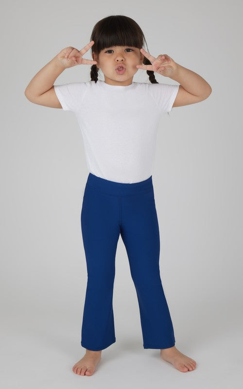 Toddler Girls Rib Everyday Flared Pant Leggings