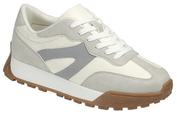 Youth Girls Grey Sneaker