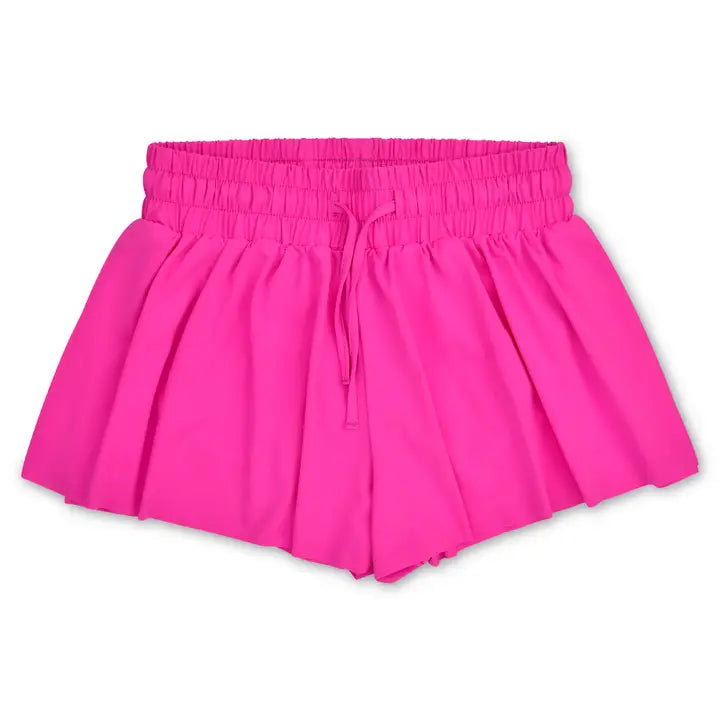 Youth Girls Mid Rise Flowy Butterfly Shorts