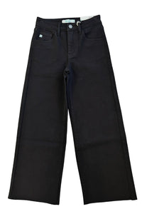 Kancan High Rise Crop Wide Leg Jean