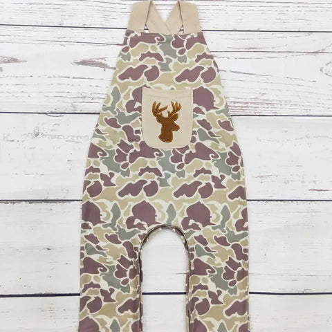 Baby Boys Camouflage Dee Jumpsuit