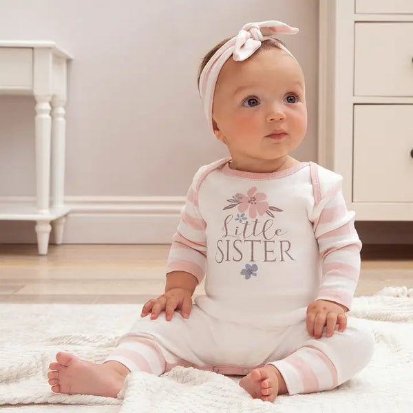 Infant Girls Little Sister Romper