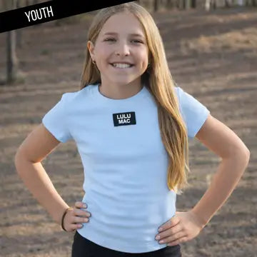 Lulu Mac Youth Girls Short Sleeve Top and Shorts Set