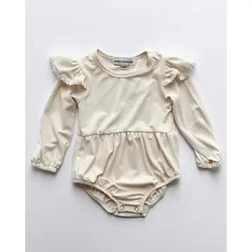 Charlotte Bubble Romper - Ivory