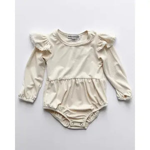 Charlotte Bubble Romper - Ivory