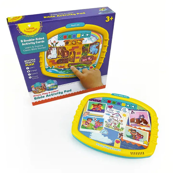 Bible Stories Early Learning Religious Activity Pad