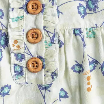 Toddler Girls Leafy Vines Top