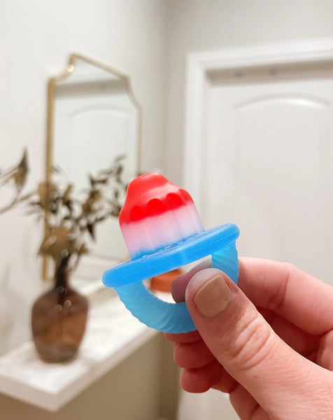 Teensy Hero Pop Soothing Silicone Teether