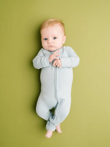 Infant Boys Ocean Bamboo Sleeper