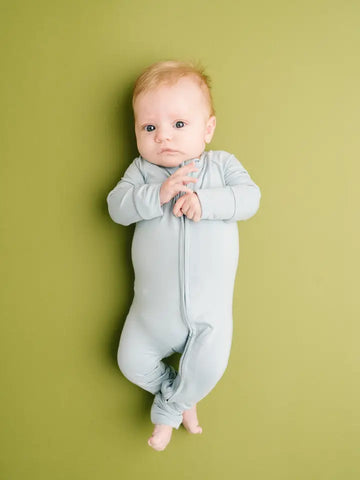Infant Boys Ocean Bamboo Sleeper