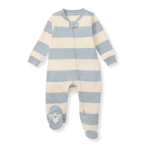 Infant Boys Rugby Stripe Sleep & Play